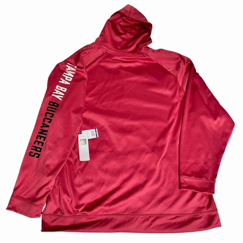 NEW Tampa Bay Buccaneers NFL Hoodie Bucs Zip Fleece Jacket Game Day NWT 2XL XXL - Picture 6 of 9